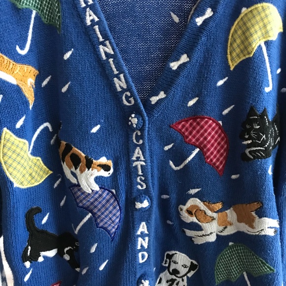 Light Sweater Raining Cats And Dogs 